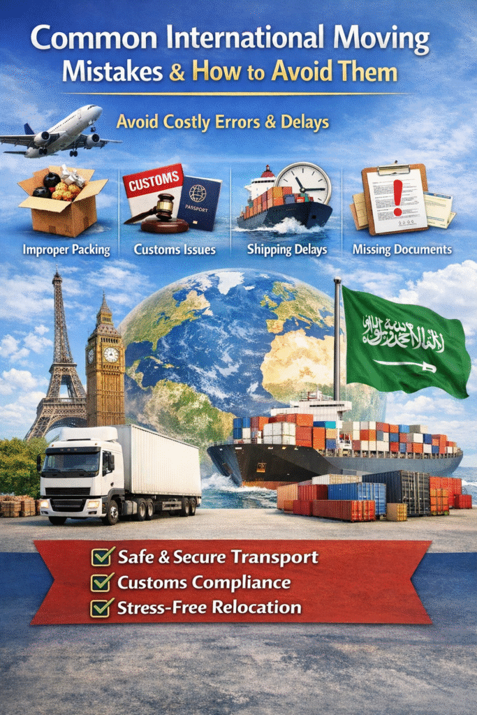 Common International Moving Mistakes & How to Avoid Them