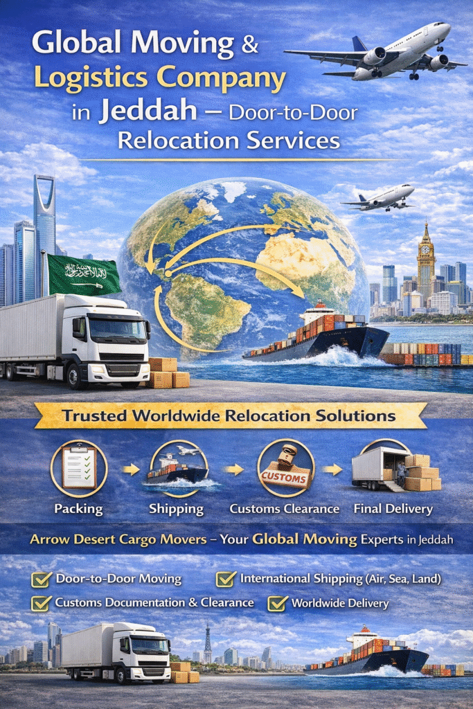 Global Moving & Logistics Company in Jeddah – Door-to-Door Relocation Services