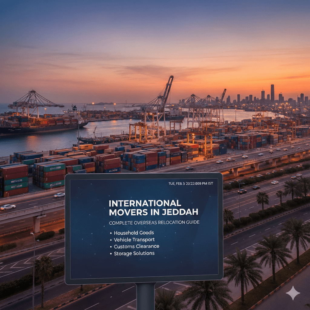 International Movers in Jeddah, Saudi Arabia (1)