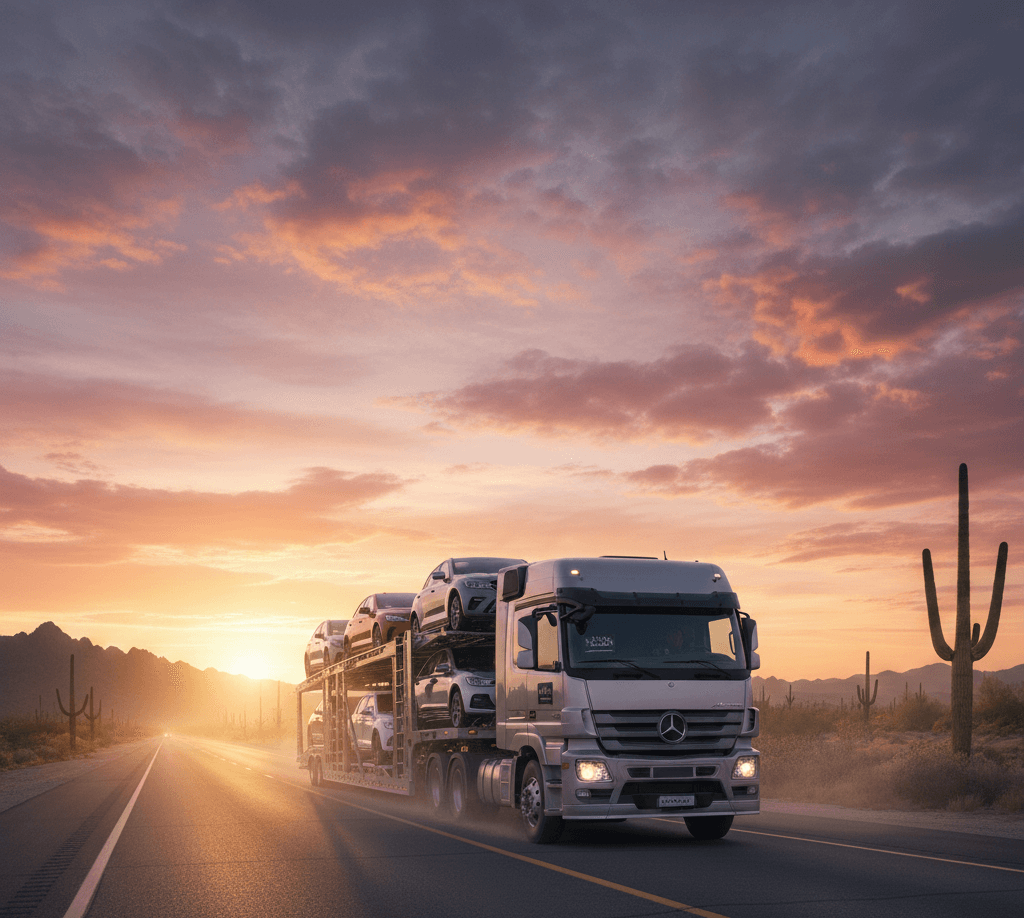 Vehicle Transportation in Jeddah, Saudi Arabia