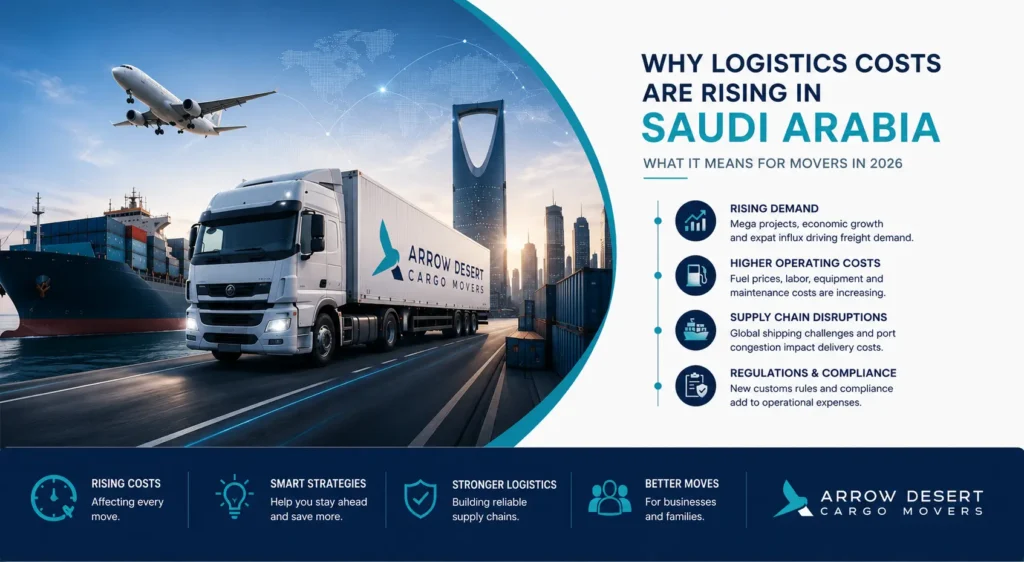 Logistics costs in Saudi Arabia rising in 2026
