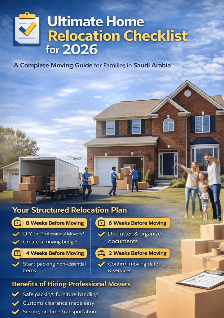 home relocation checklist 2026