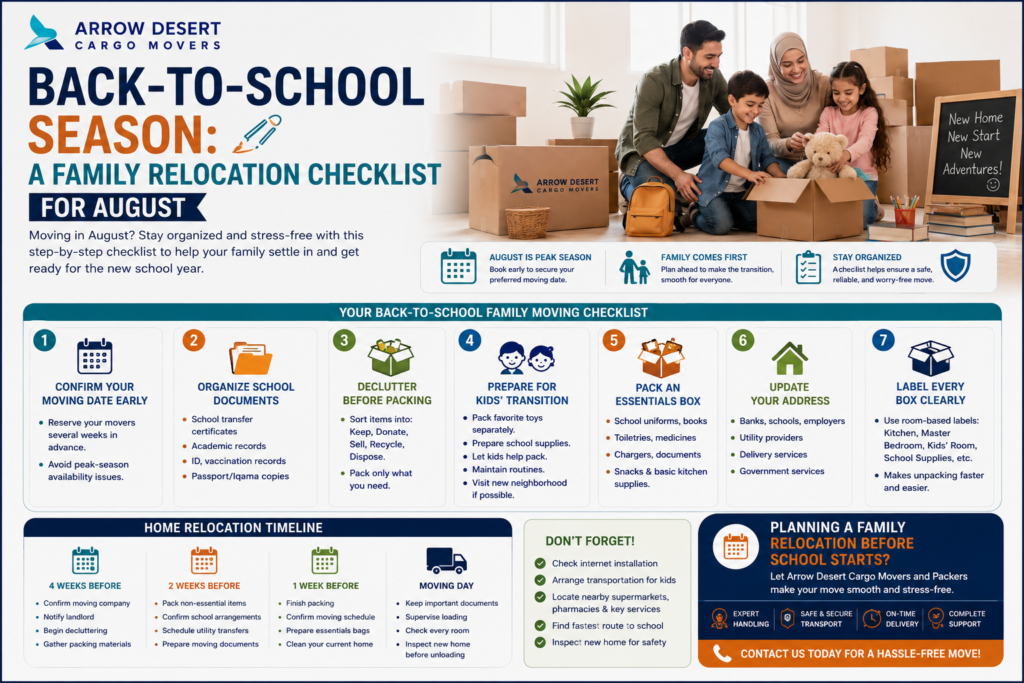 Back-to-School Season: A Family Relocation Checklist